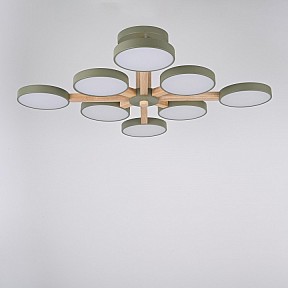 Люстра на штанге Imperiumloft TURNA Khaki зеленый арт. TURNA-B01