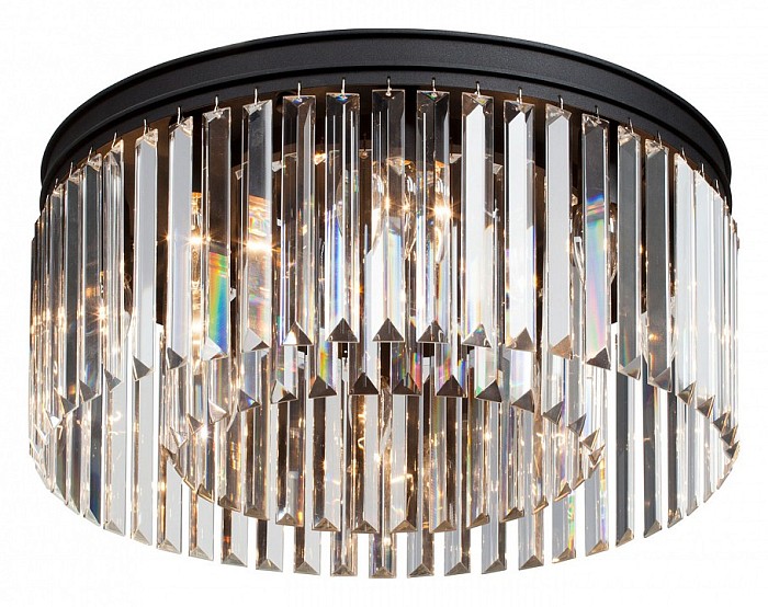 Потолочная люстра Vitaluce V5180 черный арт. V5180-1/8PL