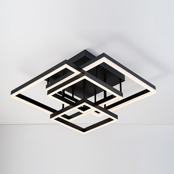 Потолочная люстра Escada Union черный арт. 10229/4LED Black