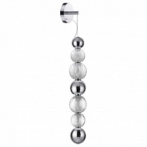 Бра Odeon Light Crystal серый арт. 5007/13WL