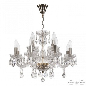 Подвесная люстра Bohemia Ivele Crystal 117 неокрашенный арт. 117/8+4/195 Pa
