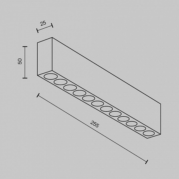 Накладной светильник Maytoni Technical Points белый арт. C066CL-20W3-6K-W