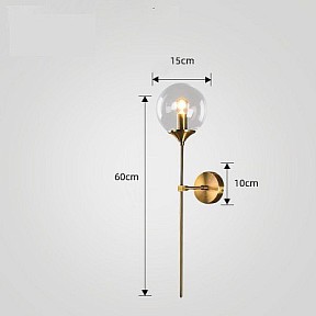 Бра TopDecor Tobias латунь арт. Tobias A1 00