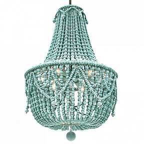 Подвесная люстра Imperiumloft Chanteuse Chandelier Turquoise зеленый арт. 40.1993-1