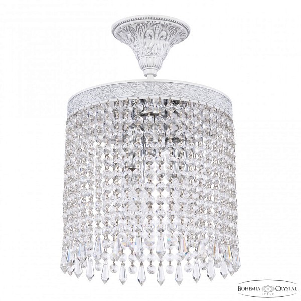 Подвесной светильник Bohemia Ivele Crystal AL1920 белый арт. AL19201/25OL WMN Drops