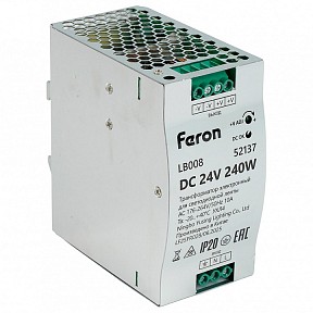 Блок питания Feron LB008 металл арт. 52137