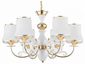 Подвесная люстра Arte Milano Florentia-1097 белый арт. 301097/6 Wh/Gd