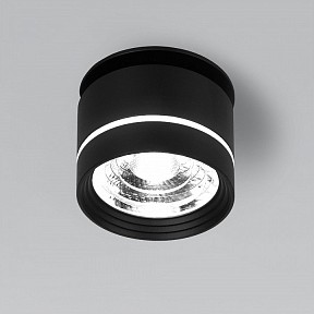 Встраиваемый светильник Elektrostandard Stark черный арт. 25035/LED