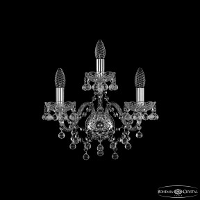 Бра Bohemia Ivele Crystal 1409 никель арт. 1409B/2+1/160 Ni
