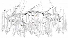 Подвесная люстра ST-Luce Teardrops серый арт. SL1660.103.12