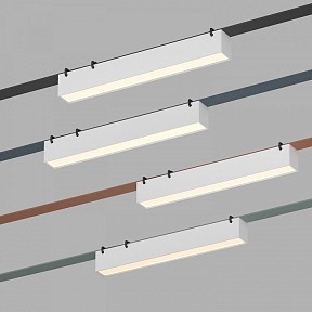 Накладной светильник Denkirs Belty Linear черный арт. DK5674-WH