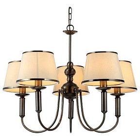 Подвесная люстра Arte Lamp Alice бронза арт. A3579LM-5AB