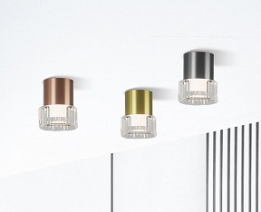 Накладной светильник Italline IT014-0202 хром арт. IT014-0202 dark silver