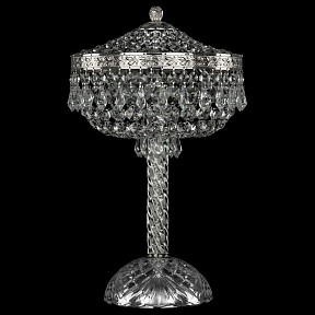 Настольная лампа декоративная Bohemia Ivele Crystal 1927 металл арт. 19271L4/25IV Ni