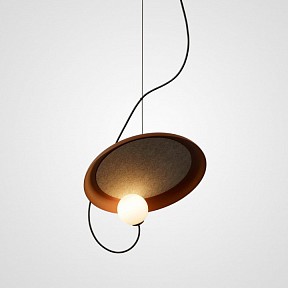 Подвесной светильник Imperiumloft MARGOTT Orange черный арт. margott01