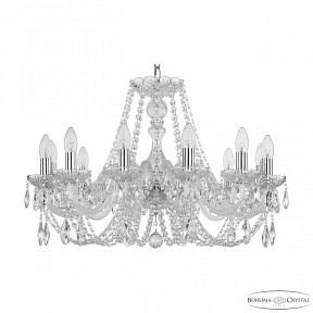 Подвесная люстра Bohemia Ivele Crystal 101 никель арт. 101/12/240 Ni