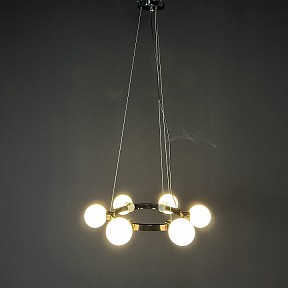 Подвесная люстра Imperiumloft FLAMB золото арт. FLAMB01