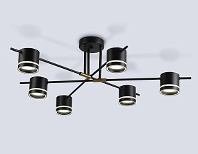 Люстра на штанге Ambrella Light FL золото арт. FL71530