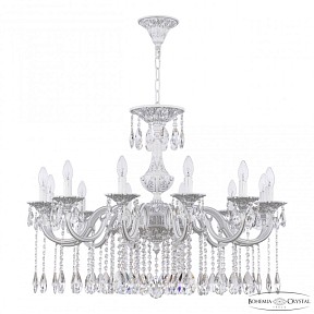 Подвесная люстра Bohemia Ivele Crystal AL7801 белый арт. AL78101/12/300 A WMN