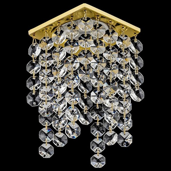 Встраиваемый светильник Dio D’Arte Tayo Gold золото арт. Tayo GU10.5.14.8x8.224 G