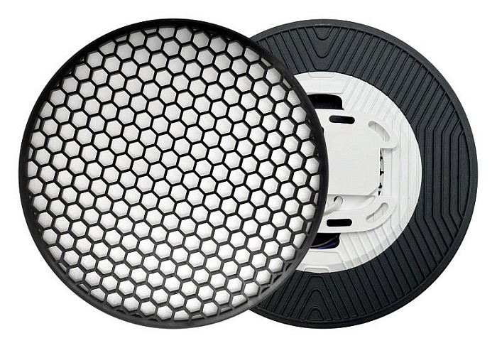 Накладной светильник iLedex Technical Mercury черный арт. 5555-24W-D160-3/4/6K-WH+BK