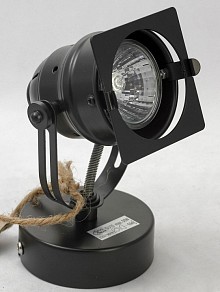 Спот Lussole Loft черный арт. LSP-9118