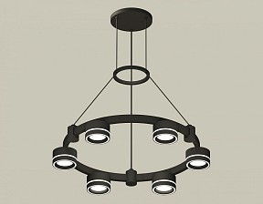 Подвесная люстра Ambrella Light XR черный арт. XR92051201