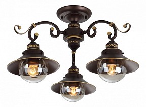 Потолочная люстра Arte Lamp Grazioso золото арт. A4577PL-3CK