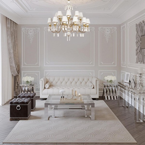Подвесная люстра Loft it Grace желтый арт. 10203/8 White