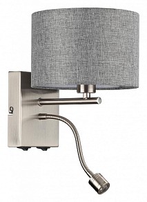 Бра с подсветкой Lumion NIKKI никель арт. 8251/2W