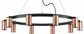 Подвесная люстра Lightstar Rullo черный арт. LR020300