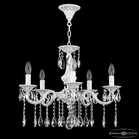 Подвесная люстра Bohemia Ivele Crystal AL7801 металл арт. AL78101/5/175 A WMN