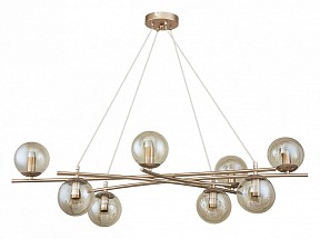 Подвесная люстра Escada Balance желтый арт. 1119/8S Gold