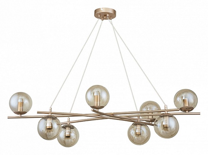 Подвесная люстра Escada Balance желтый арт. 1119/8S Gold