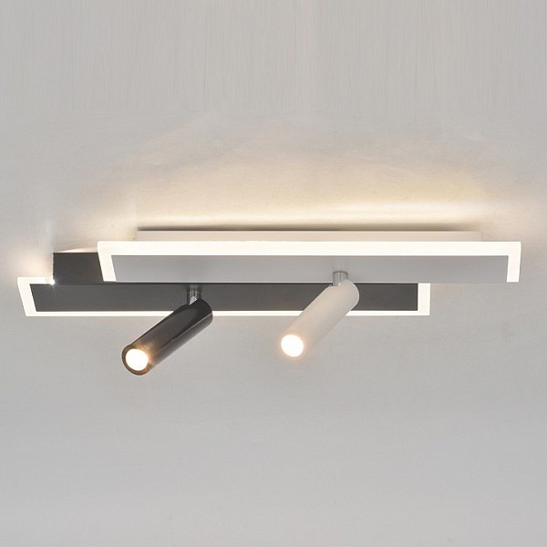 Светильник на штанге Escada 20047LED черный арт. 20047SMA/01LED WH/BK