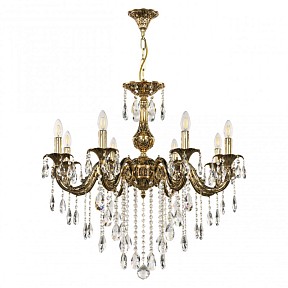 Подвесная люстра Bohemia Ivele Crystal AL7901 золото арт. AL79101/8/250 B GB