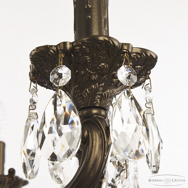 Подвесная люстра Bohemia Ivele Crystal AL7801 бронза арт. AL78101/8/210 B PD
