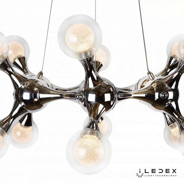 Подвесная люстра iLedex Blossom хром арт. C4465-12R CR