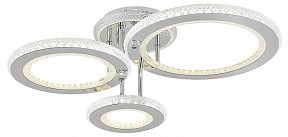 Потолочная люстра Escada Venus хром арт. 10297/3LED BL