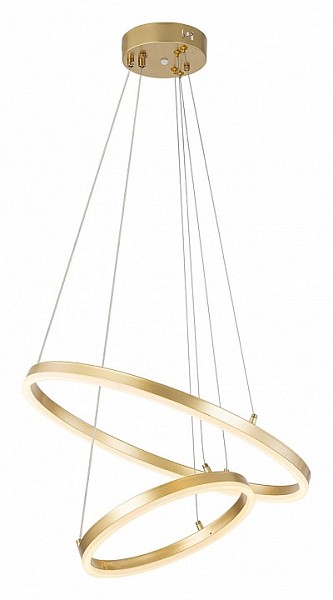 Подвесной светильник Escada Void желтый арт. 10254/2LED Gold APP