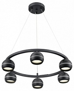 Подвесная люстра Lumion Luazana черный арт. 8242/6