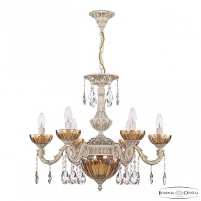 Подвесная люстра Bohemia Ivele Crystal AL7901 белый арт. AL79101P/6/175 A WMG P Shampan/M-1H
