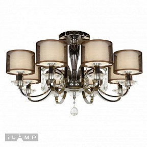 Люстра на штанге iLamp Sofia хром арт. 88210/8 CR