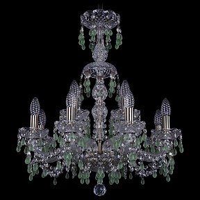 Подвесная люстра Bohemia Art Classic 11.24 бронза арт. 11.24.8+4.200.XL-64.Br.V5001