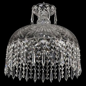 Подвесной светильник Bohemia Ivele Crystal 1478 металл арт. 14781/35 Ni Drops
