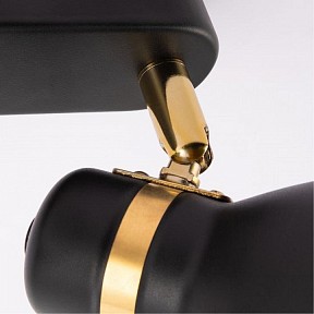 Спот Arte Lamp Fafnir черный арт. A5047PL-2BK