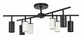 Люстра на штанге Lightstar Rullo черный арт. LR728374364