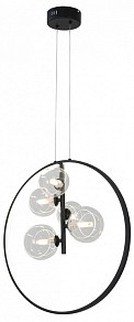 Подвесная люстра Kink Light Иона черный арт. 09408-5А,19