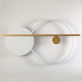 Накладной светильник Inodesign Round золото арт. INO_Round White 44.4680