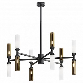 Люстра на штанге Maytoni Memory черный арт. MOD177PL-12G
